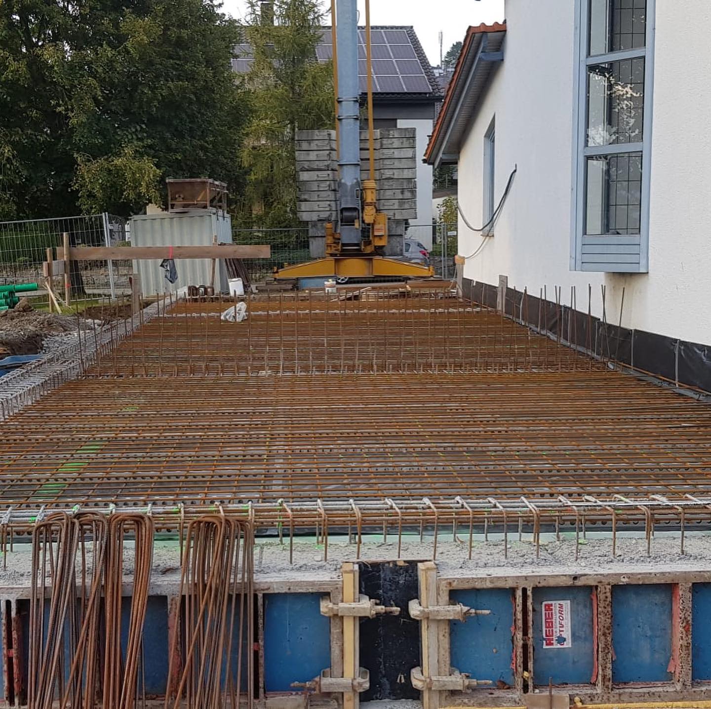Anbau Feuerwehrhaus Fahrzeughalle